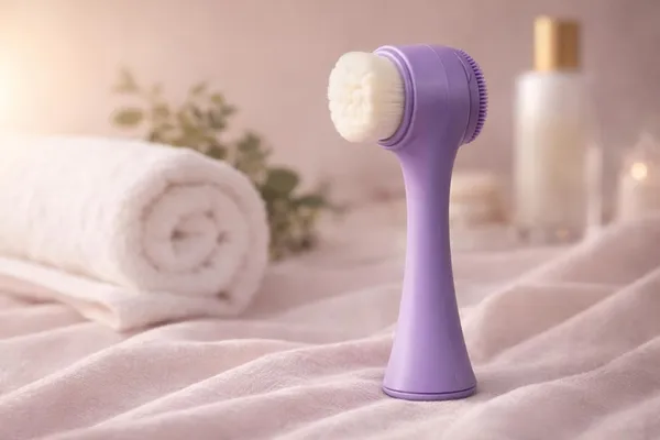 Facial_Cleansing_Brush_With_Silicone_Pad