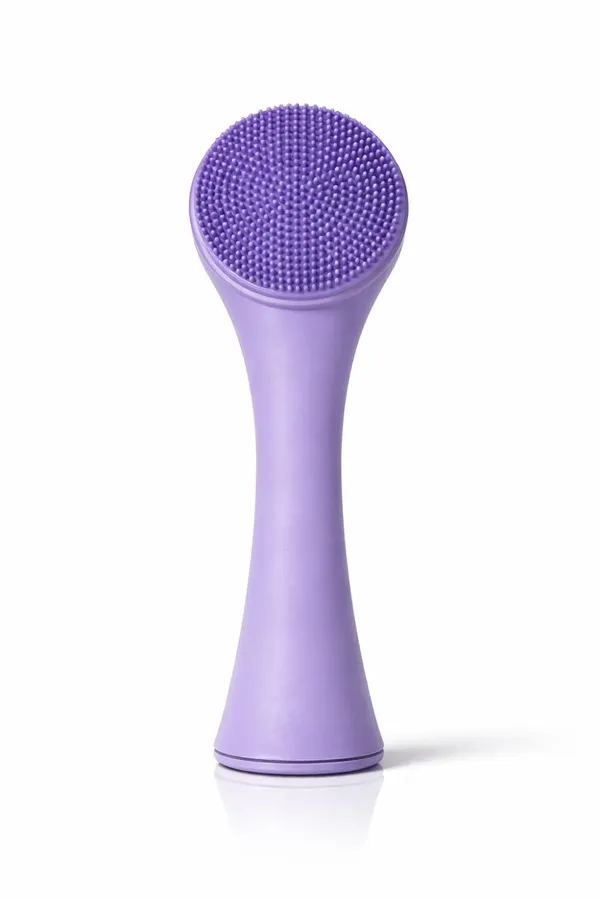 Facial_Cleansing_Brush_With_Silicone_Pad