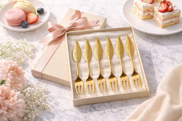 Gold_Plated_Dessert_Spoon_Set