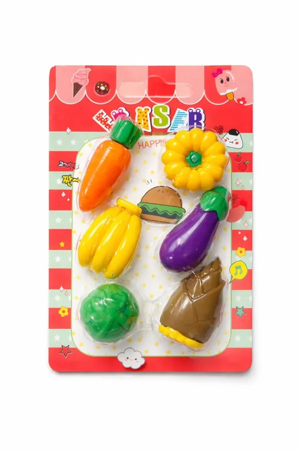 Vegetable_Shape_Eraser_Set