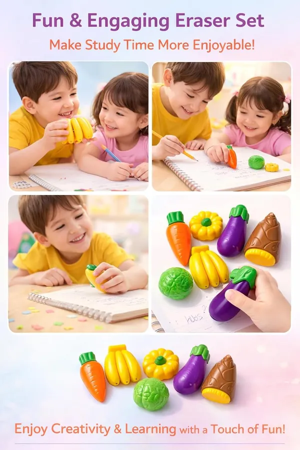 Vegetable_Shape_Eraser_Set