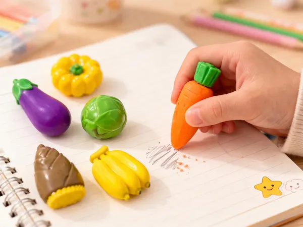 Vegetable_Shape_Eraser_Set