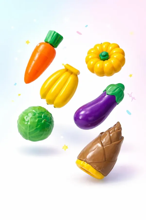 Vegetable_Shape_Eraser_Set