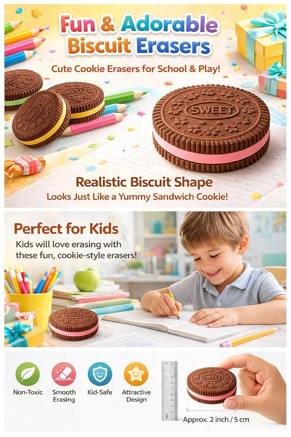 Cookie_Shape_Eraser_Set