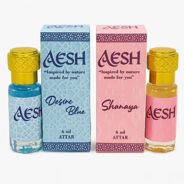 Floral_Db_And_Shanaya_6_Ml_Attar_For_Unisex_Pack_Of_2