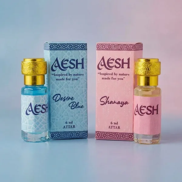 Floral_Db_And_Shanaya_6_Ml_Attar_For_Unisex_Pack_Of_2