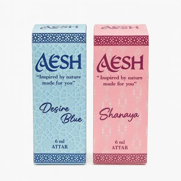 Floral_Db_And_Shanaya_6_Ml_Attar_For_Unisex_Pack_Of_2
