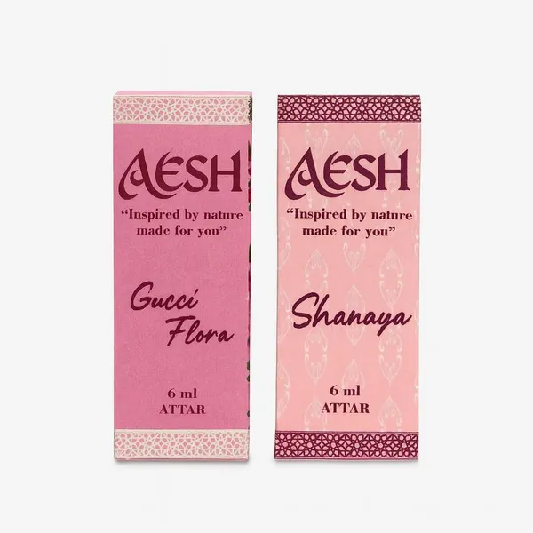 Floral_Leather_6_Ml_Attar__Flora_And_Shanaya_For_Unisex_Pack_Of_2