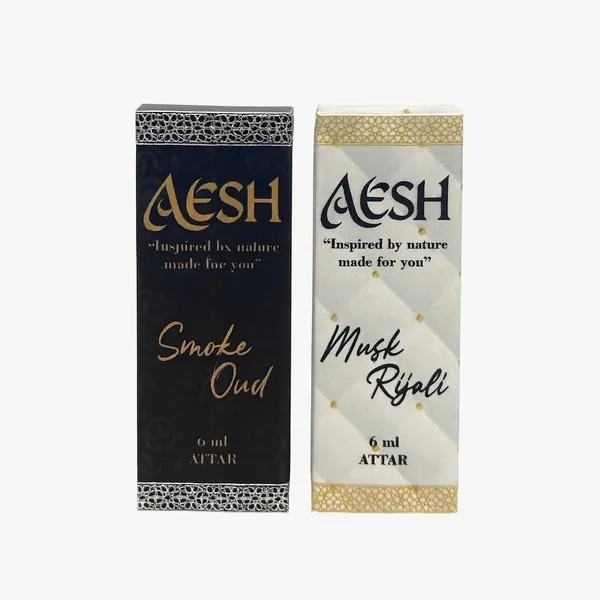 Floral_Woody_6_Ml_Attar__Smoke_Oud_And_Musk_Rijali_For_Unisex_Pack_Of_2
