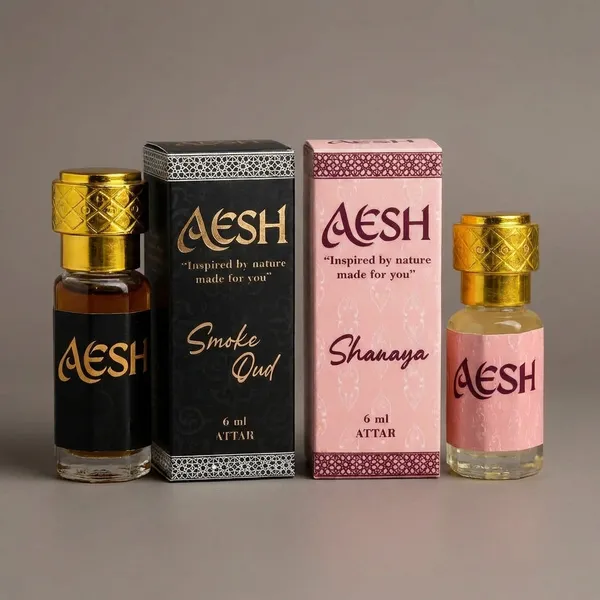 Floral_6_Ml_Attar__Smoke_Oud_And_Shanaya_For_Unisex_Pack_Of_2