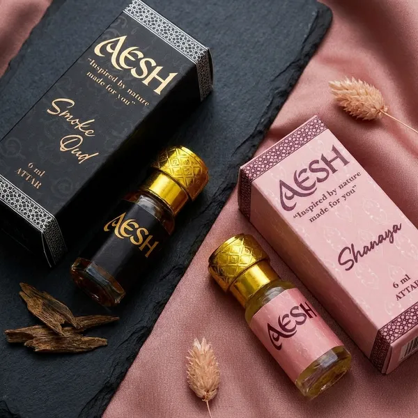 Floral_6_Ml_Attar__Smoke_Oud_And_Shanaya_For_Unisex_Pack_Of_2