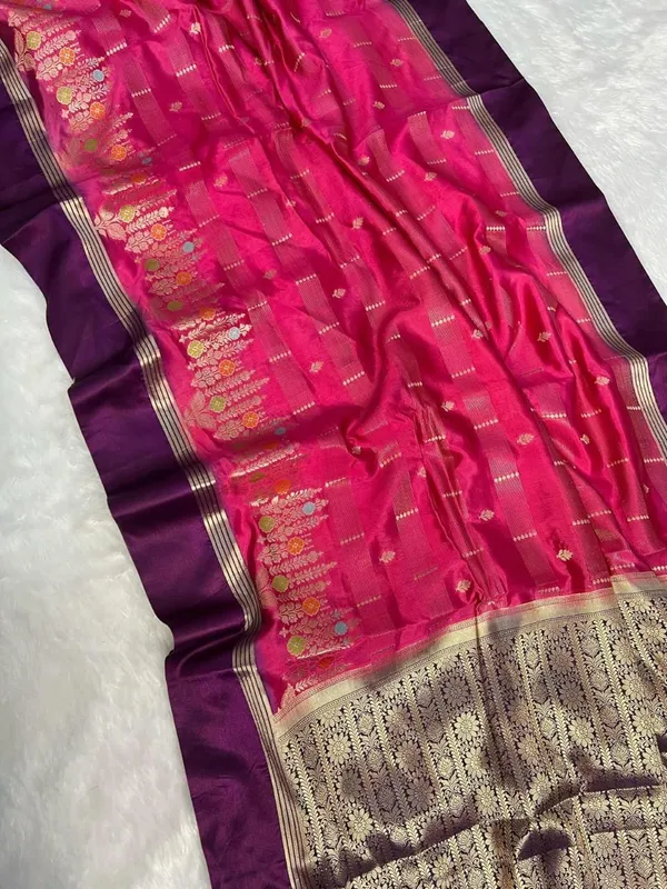 Berry_Pink_Raw_Mango_Silk_For_Women