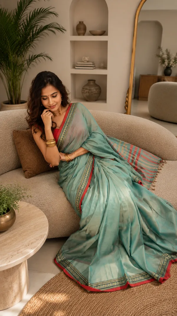 Vaishagri_Pista_Green_NarayanPet_Cotton_Saree_For_Women