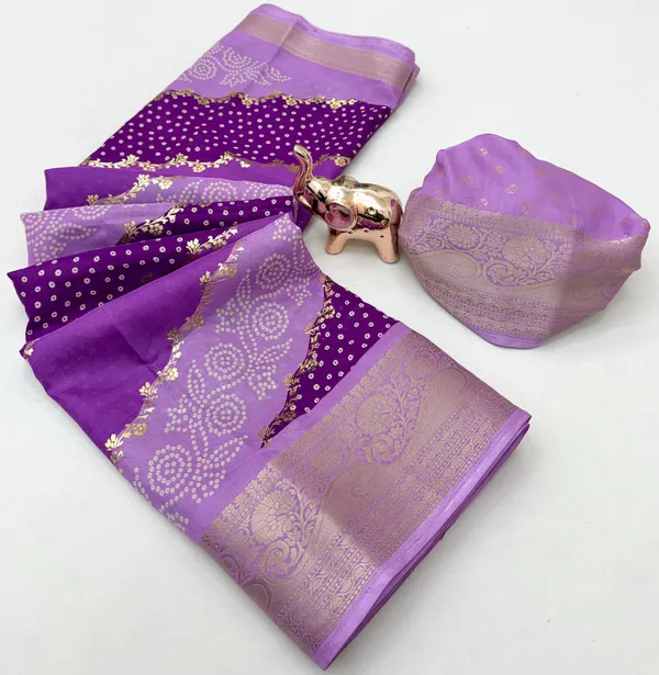 Lavendar_Leheriya_Dola_Silk_Saree
