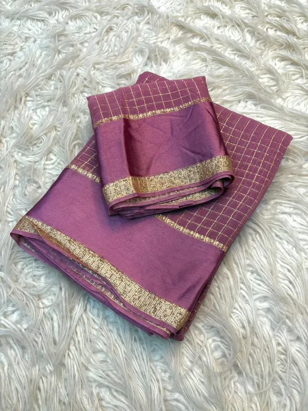 Mauve_Viscose_Georgette_Saree_For_Women