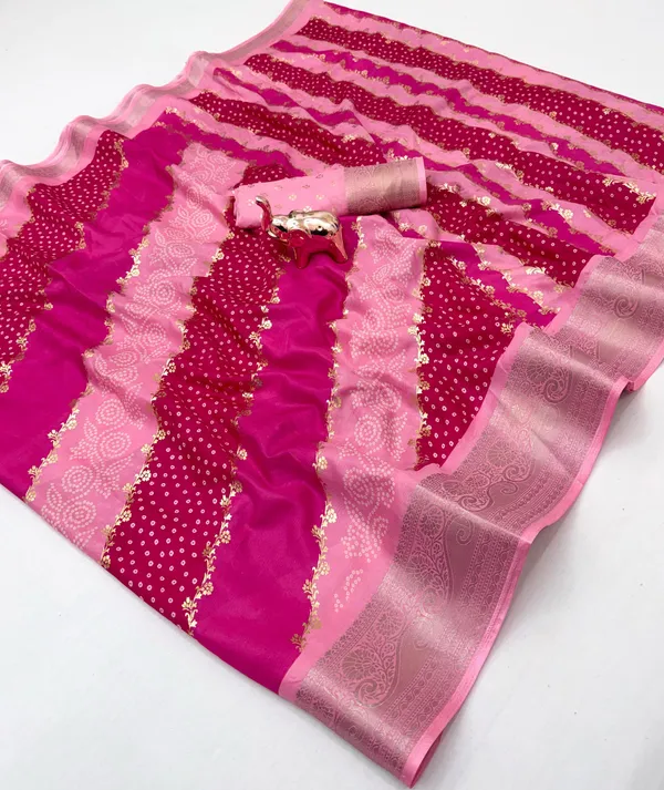 Pink_Leheriya_Dola_Silk_Saree