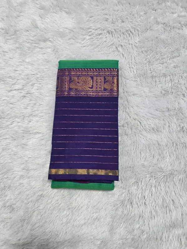 Teal_Green_Narayanpet_Cotton_Saree_For_Women