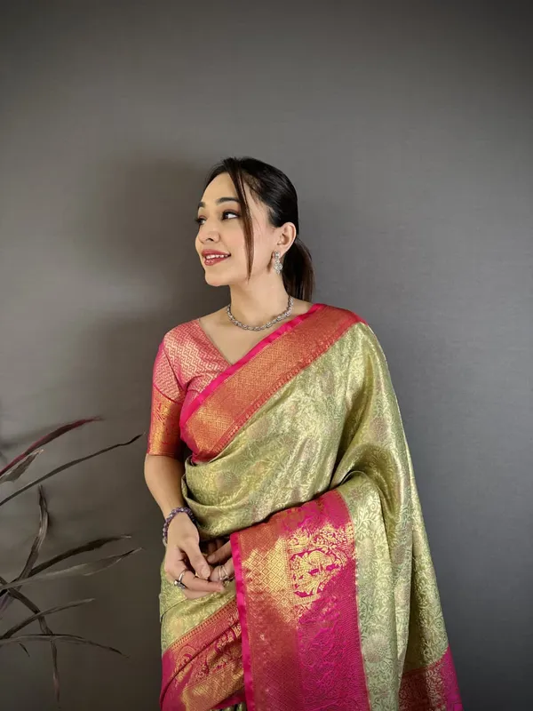Vaishagri_Pista_Green_Kanjivaram_Silk_Saree_For_Women