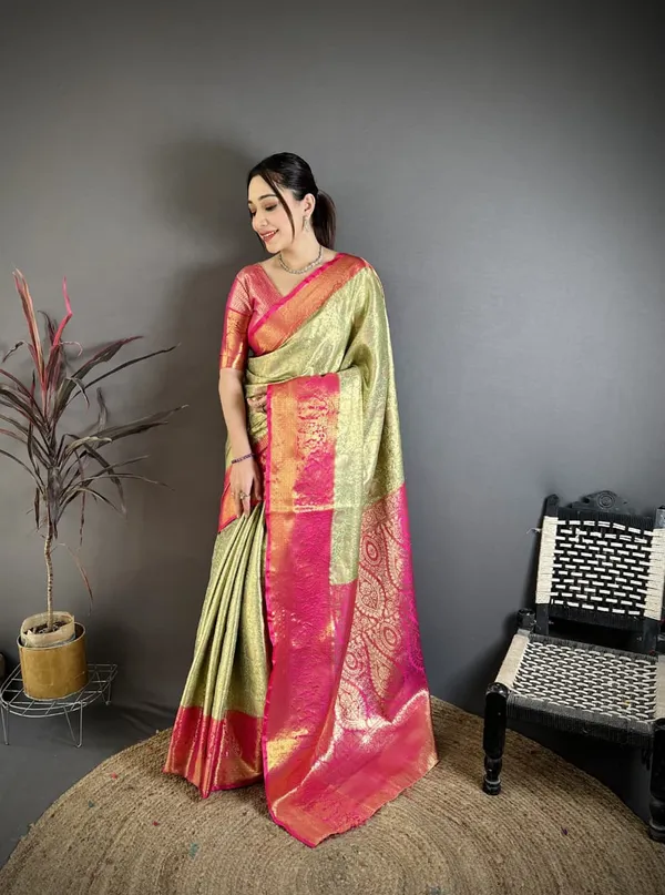 Vaishagri_Pista_Green_Kanjivaram_Silk_Saree_For_Women