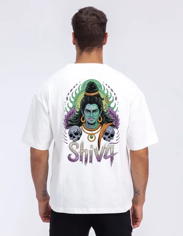 Mahakal_Embroidered_effect_Oversized_T-Shirt