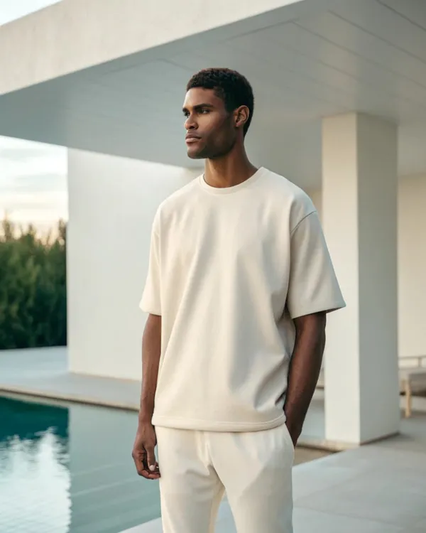 Men's_Oversized_Cream_Cotton_T-Shirt_-_Relaxed_Fit_Crew_Neck