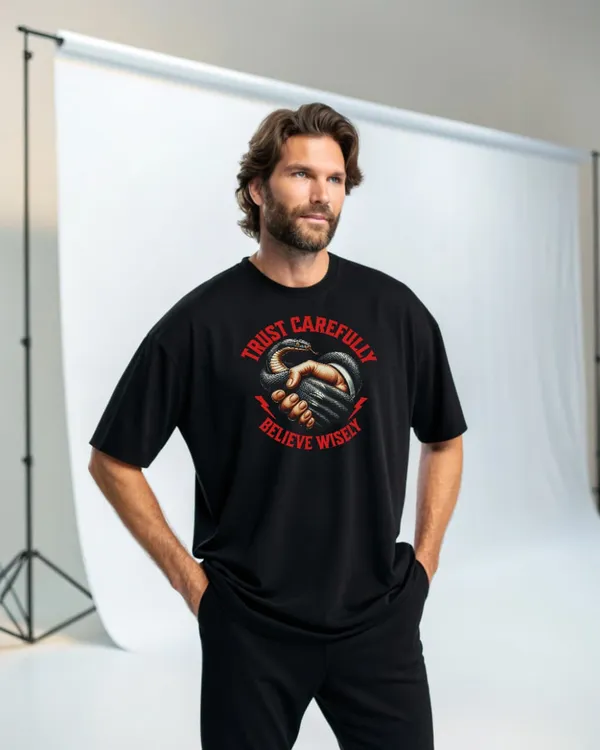 Trust_Carefully_Believe_Wisely_Graphic_Print_Oversized_T-Shirt