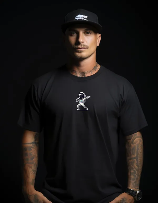 Give_Me_Space_Astronaut_Graphic_Oversized_T-Shirt_-_Black_Unisex_Cotton_Tee