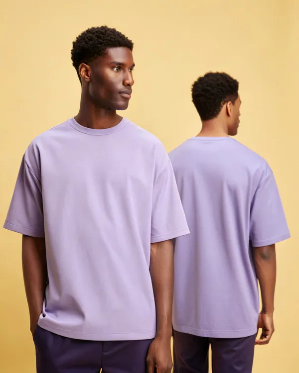 Oversized_Cotton_T-Shirt_for_Men_-_Lavender_Purple