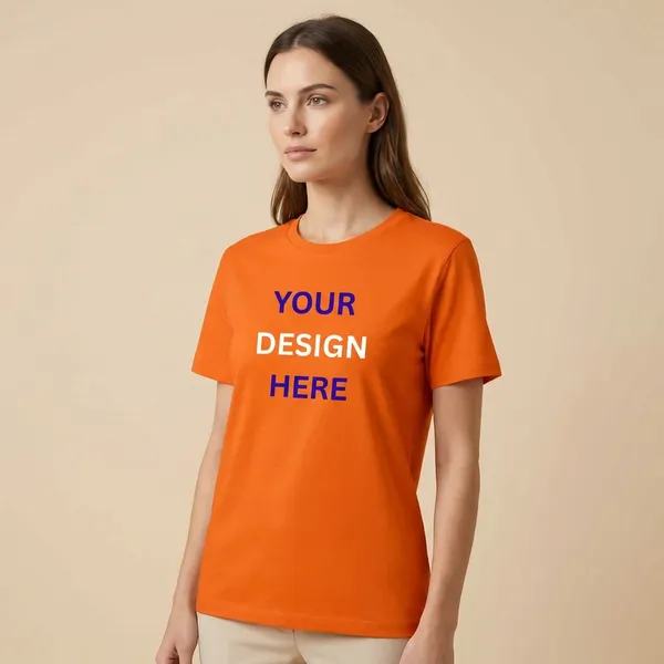 Custom_Print_Oversized_Orange_Round_Neck_T-Shirt_-_Unisex_Cotton_Tee