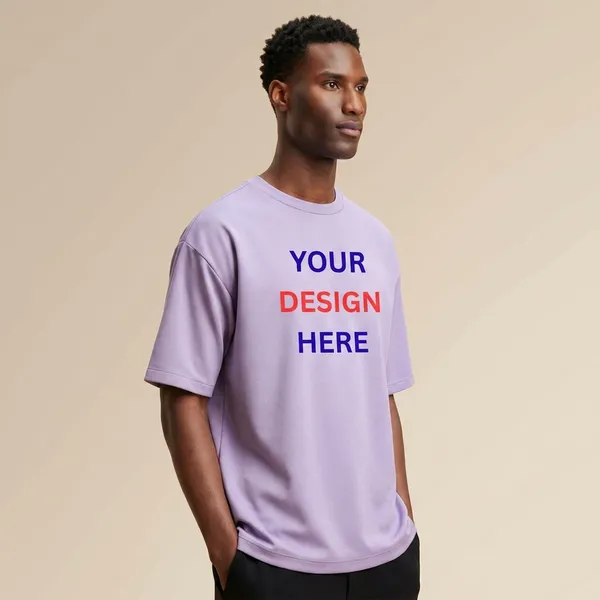Custom_Design_Oversized_T-Shirt_-_Lavender_Purple