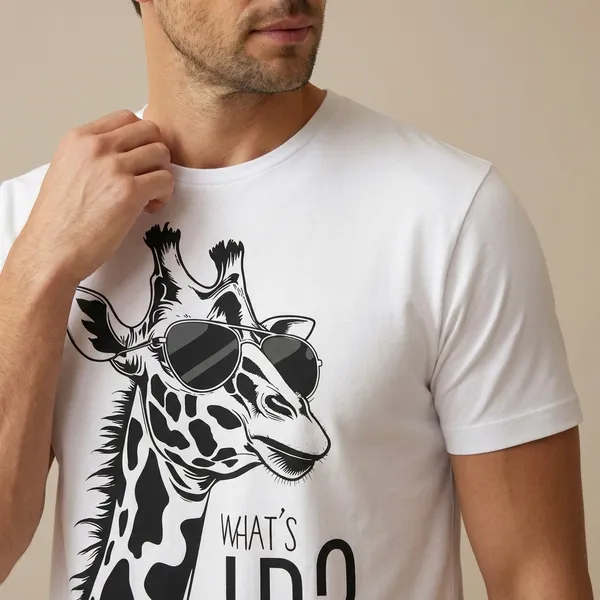 Men's_Cool_Giraffe_Graphic_Print_White_T-Shirt