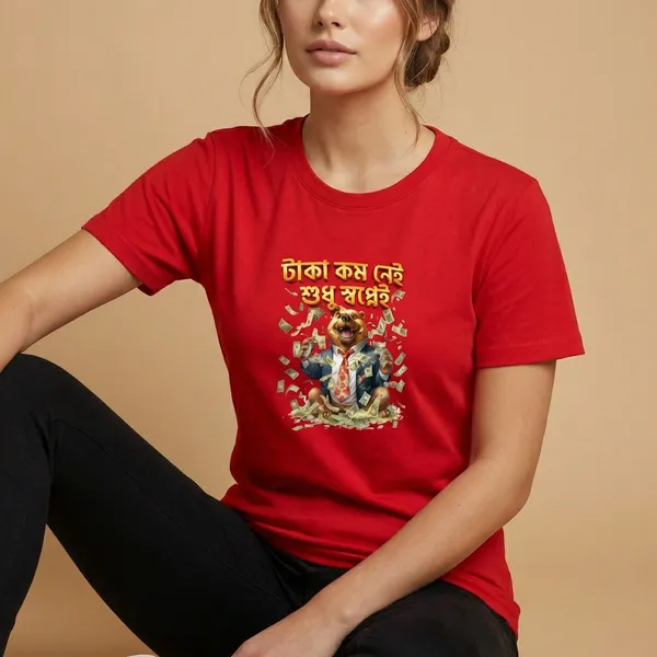 Red_Bengali_Slogan_T-Shirt_-_'Dhaka_Kom_Nei_Swapno_Swapnoi'_Graphic_Print_Unisex_Tee