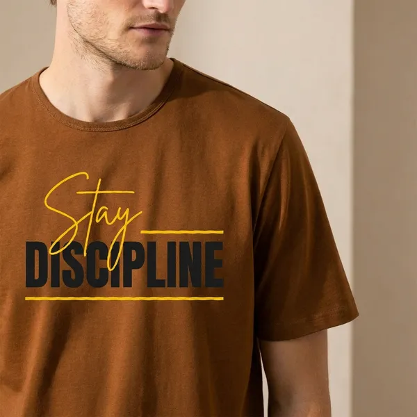 Stay_Discipline_Printed_Brown_Oversized_T-Shirt_for_Men