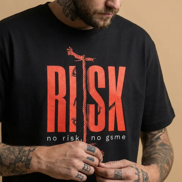 RISK_Graphic_Print_Black_Oversized_T-Shirt_-_No_Risk_No_Game_Streetwear
