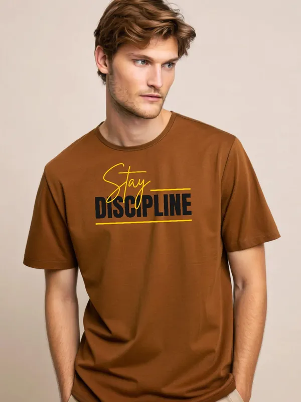 Stay_Discipline_Printed_Brown_Oversized_T-Shirt_for_Men