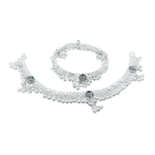 Silver_Anklet_|_Payal_For_Womens_&_Girls_|_1_Pair