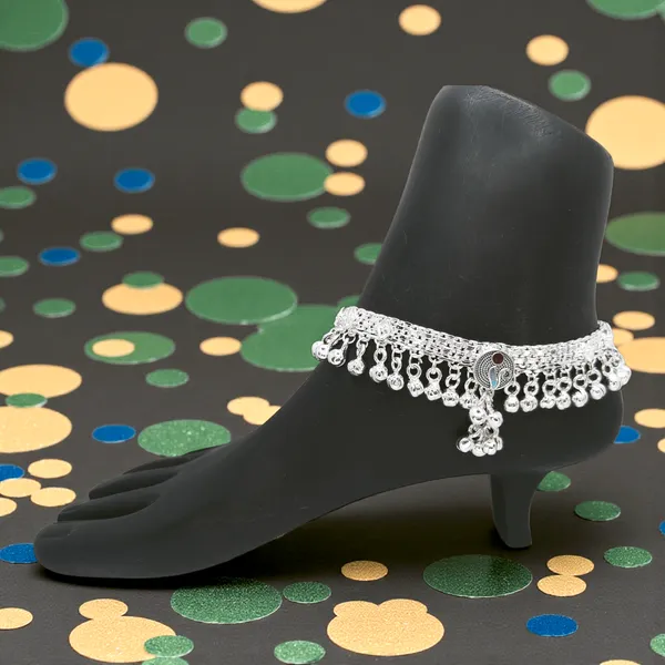 Silver_Anklet_|_Payal_For_Womens_&_Girls_|_1_Pair