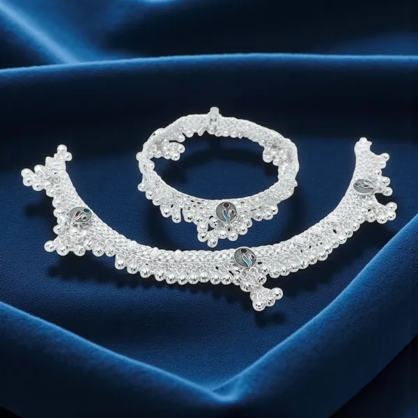 Silver_Anklet_|_Payal_For_Womens_&_Girls_|_1_Pair