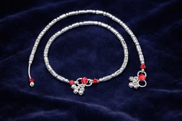 German_Silver_Anklet_|_Payal_For_Womens_&_Girls_|_1_Pair