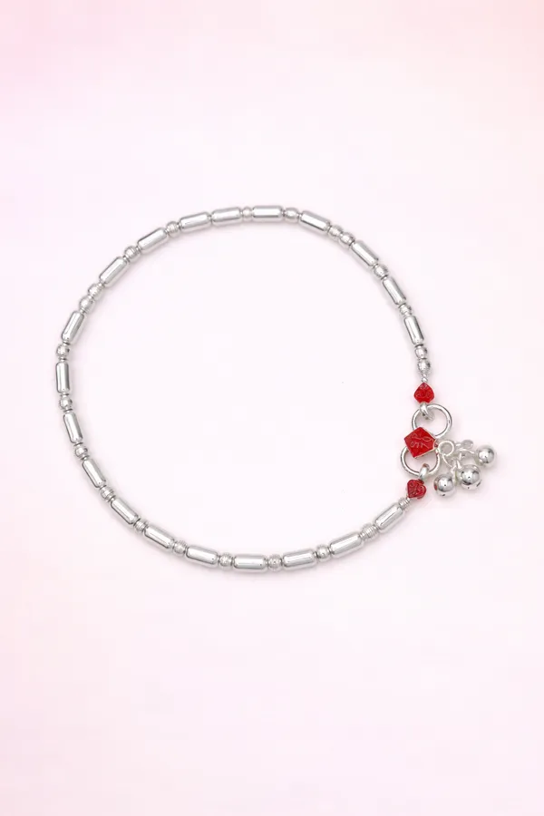 German_Silver_Anklet_|_Payal_For_Womens_&_Girls_|_1_Pair