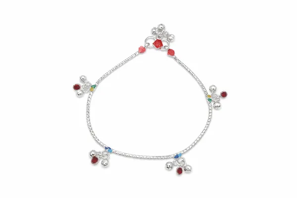 German_Silver_Anklet_|_Payal_For_Womens_&_Girls_|_1_Pair