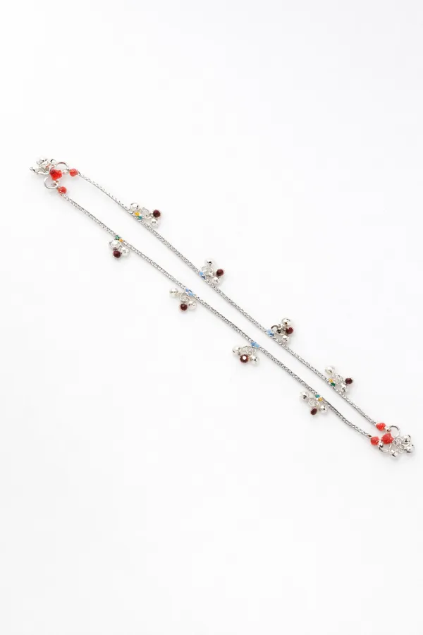 German_Silver_Anklet_|_Payal_For_Womens_&_Girls_|_1_Pair