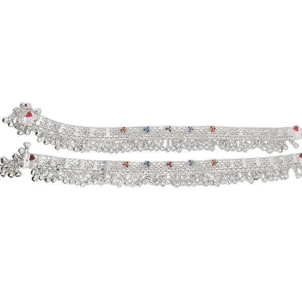 German_Silver_Anklet_|_Payal_For_Womens_&_Girls_|_1_Pair