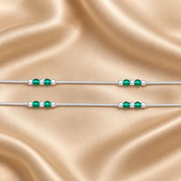 German_Silver_Chain_Anklet_|_Payal_For_Womens_&_Girls_|_1_Pair