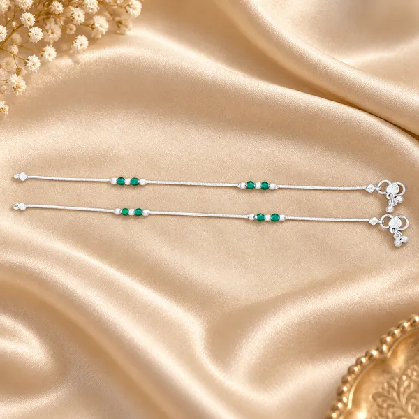 German_Silver_Chain_Anklet_|_Payal_For_Womens_&_Girls_|_1_Pair