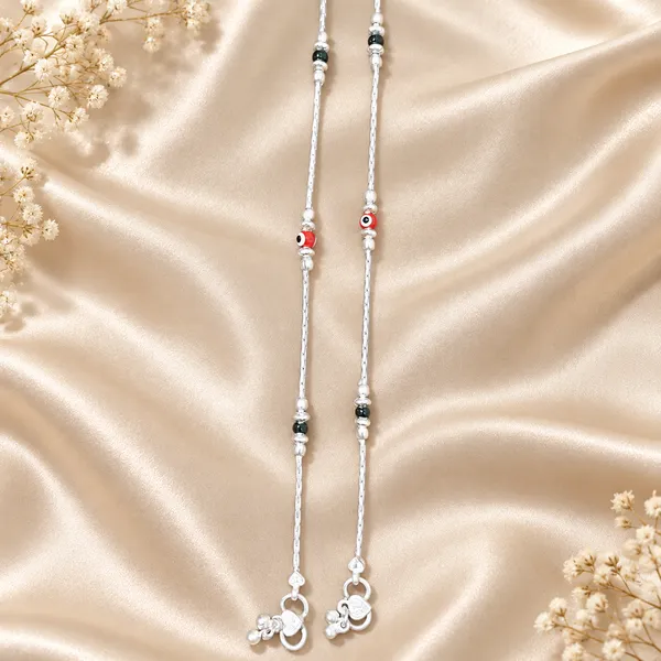German_Silver_Chain_Anklet_|_Payal_For_Womens_&_Girls_|_1_Pair