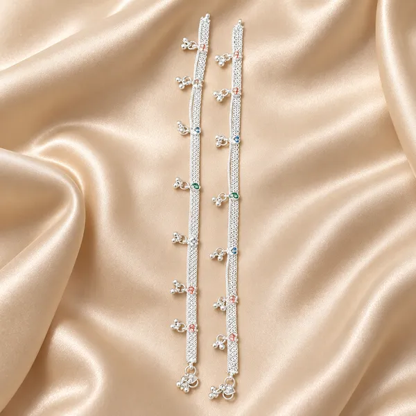 German_Silver_Chain_Anklet_|_Payal_For_Womens_&_Girls_|_1_Pair