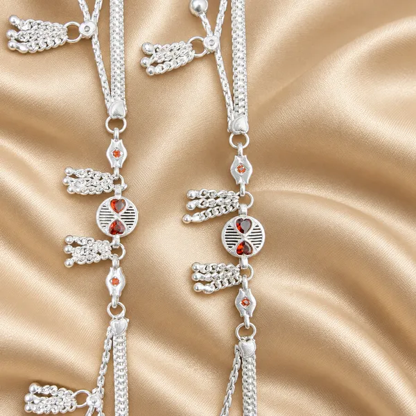 German_Silver_Chain_Anklet_|_Payal_For_Womens_&_Girls_|_1_Pair