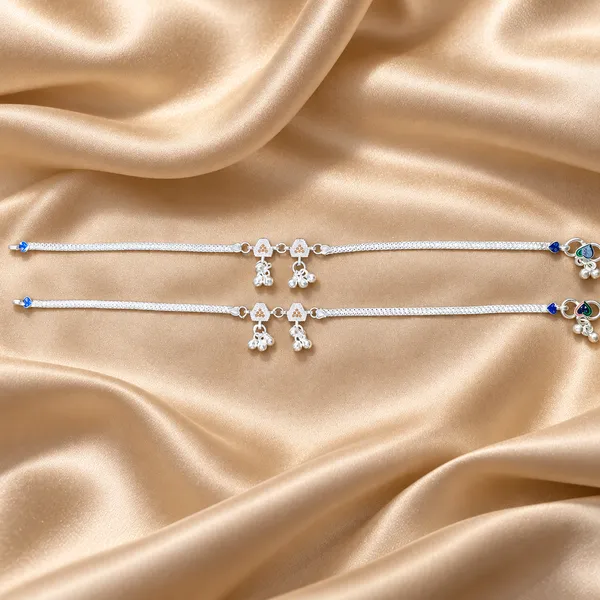 German_Silver_Chain_Anklet_|_Payal_For_Womens_&_Girls_|_1_Pair
