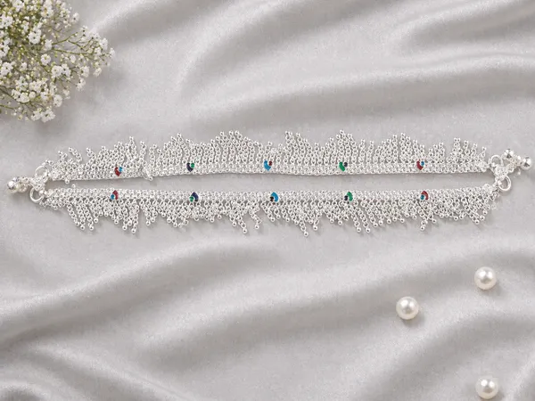 German_Silver_Anklet_|_Payal_34_For_Womens_&_Girls_|_1_Pair